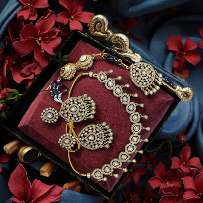 Elegant Antique Pearl Choker Set™