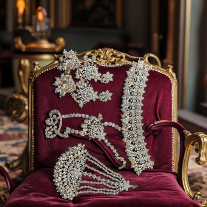 Elegant White Stone Jewelry Set™