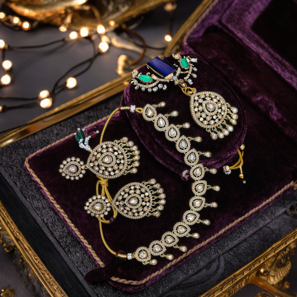 Elegant Antique Pearl Choker Set™