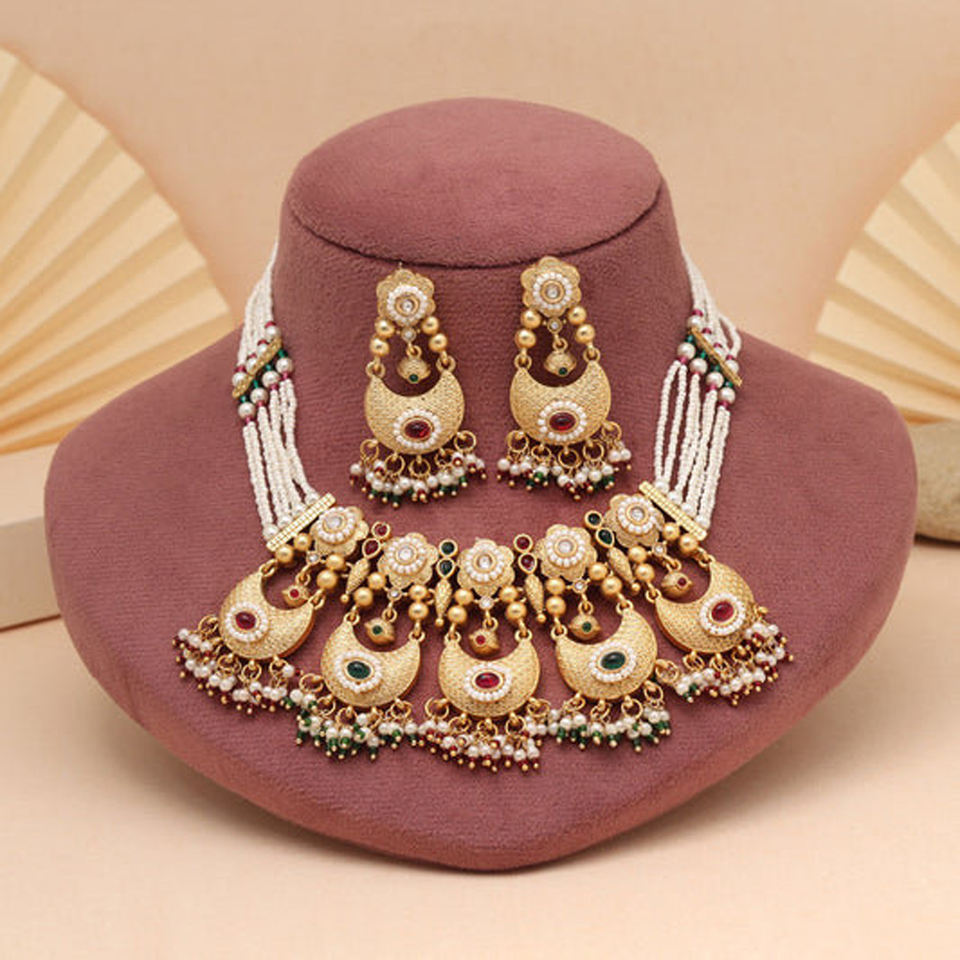 Elegant Multicolor Necklace & Earring Set™