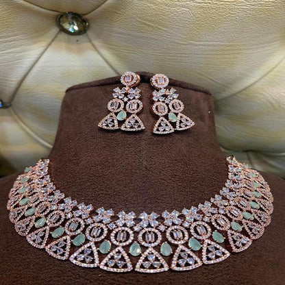 Elegance Diamond Choker & Earring Set™