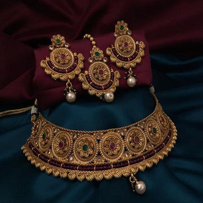 Elegant Kundan Bridal Choker Set™